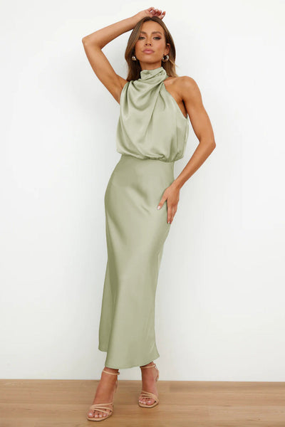 Tyra™ | Robe de soirée élégante à col halter