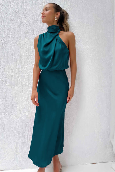 Tyra™ | Robe de soirée élégante à col halter