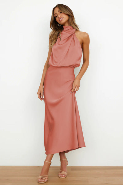 Tyra™ | Robe de soirée élégante à col halter