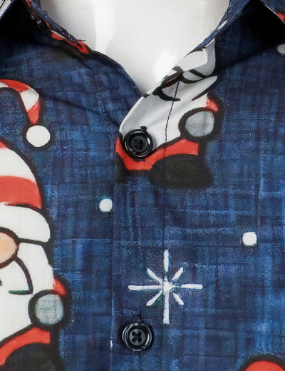 Chemise de Noël en coton