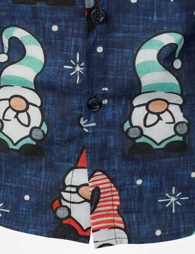 Chemise de Noël en coton