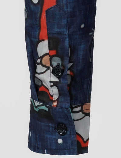 Chemise de Noël en coton