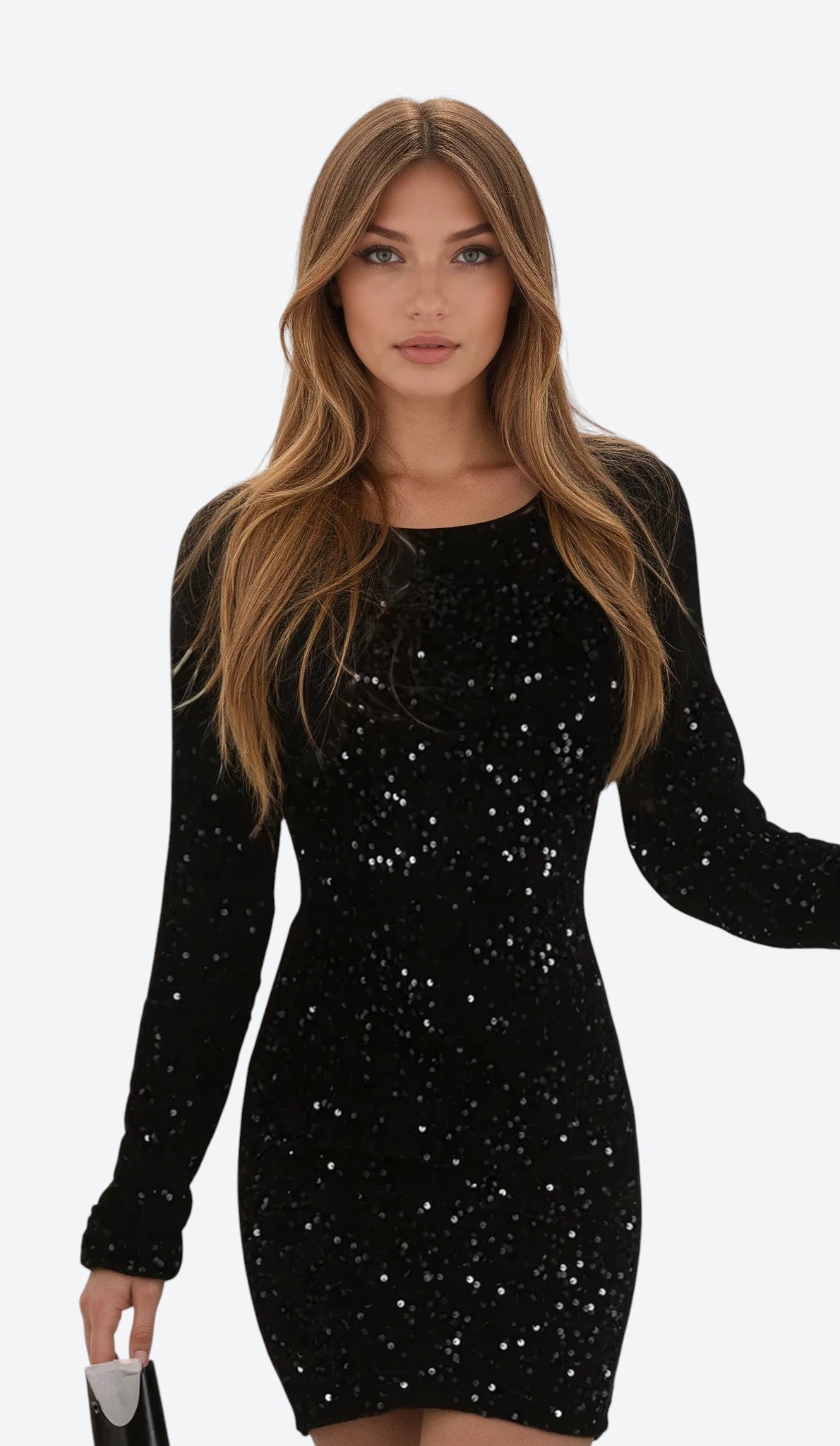 Inari | Robe courte à paillettes