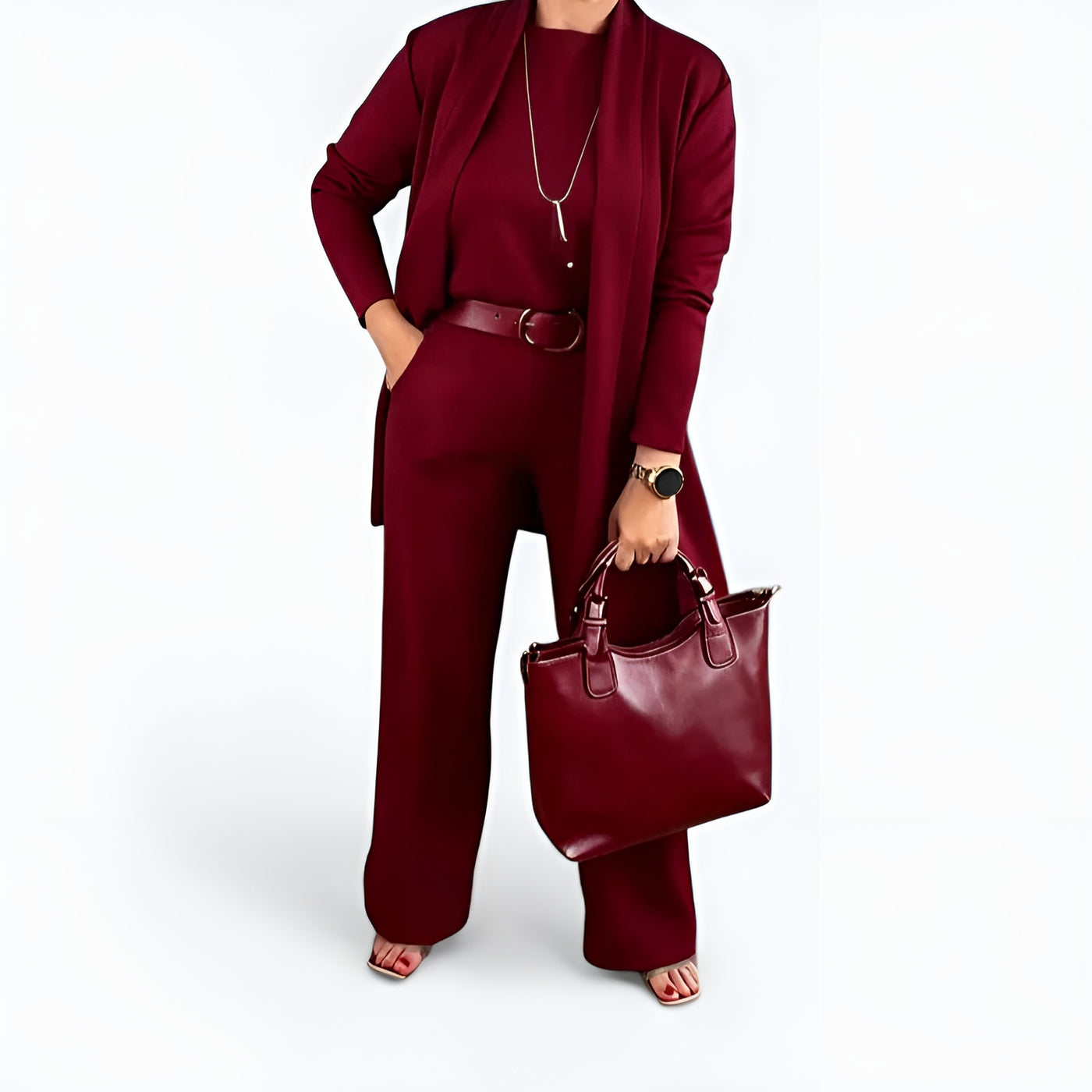 Mathilde™ | Ensemble Femme Trois Pièces Luxe