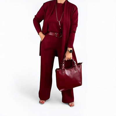 Mathilde™ | Ensemble Femme Trois Pièces Luxe