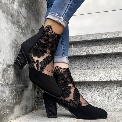 Amélie | Bottines Dentelle Confort