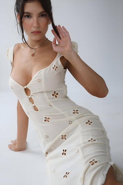 Noomi™ | Robe midi vintage