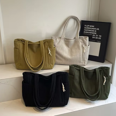 Juni™ | Sac en velours côtelé
