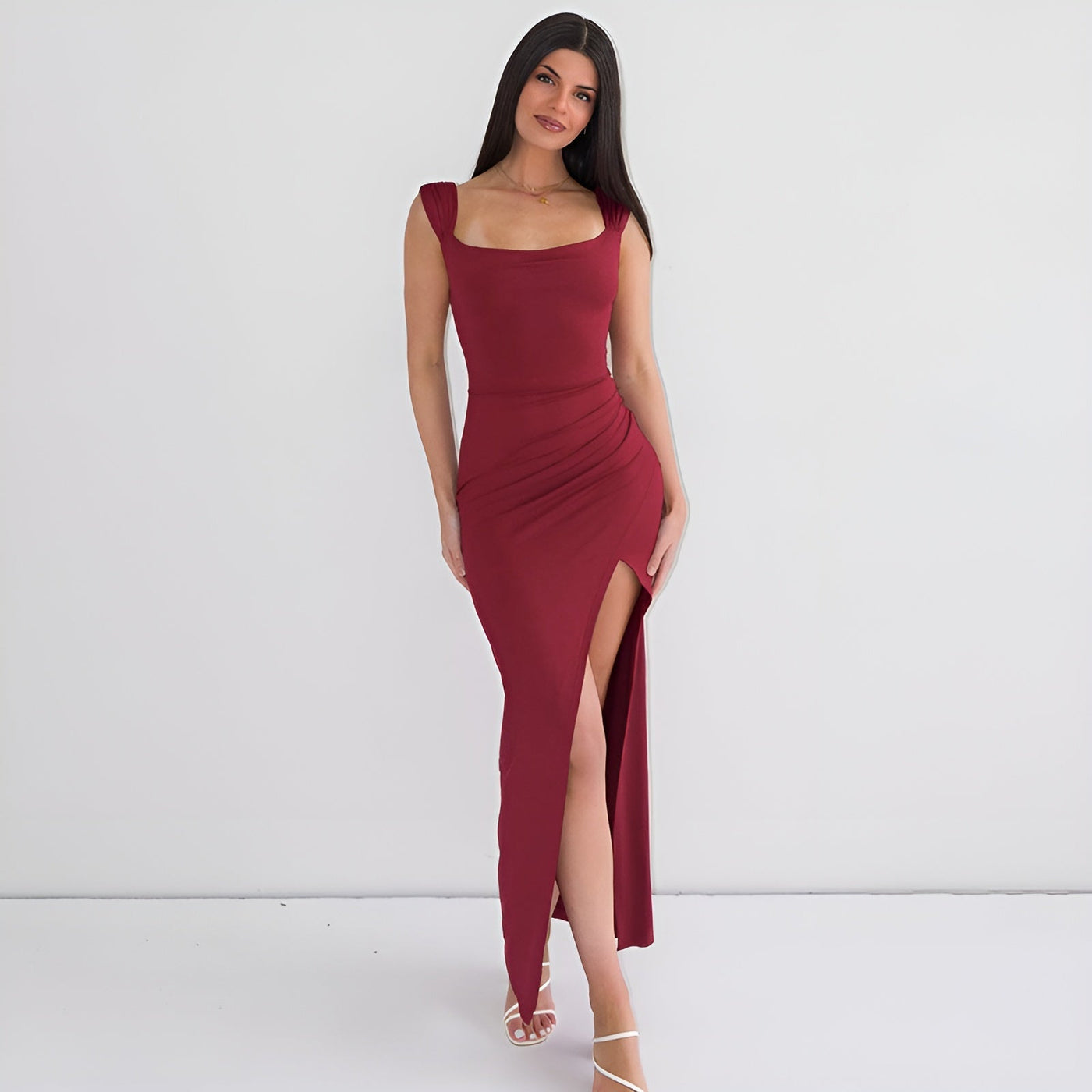 Liv™ | Robe midi élégante