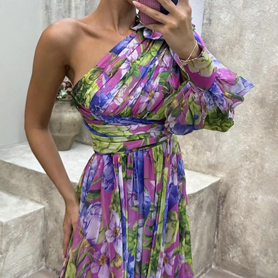 Filippa™ | Robe asymétrique à une épaule