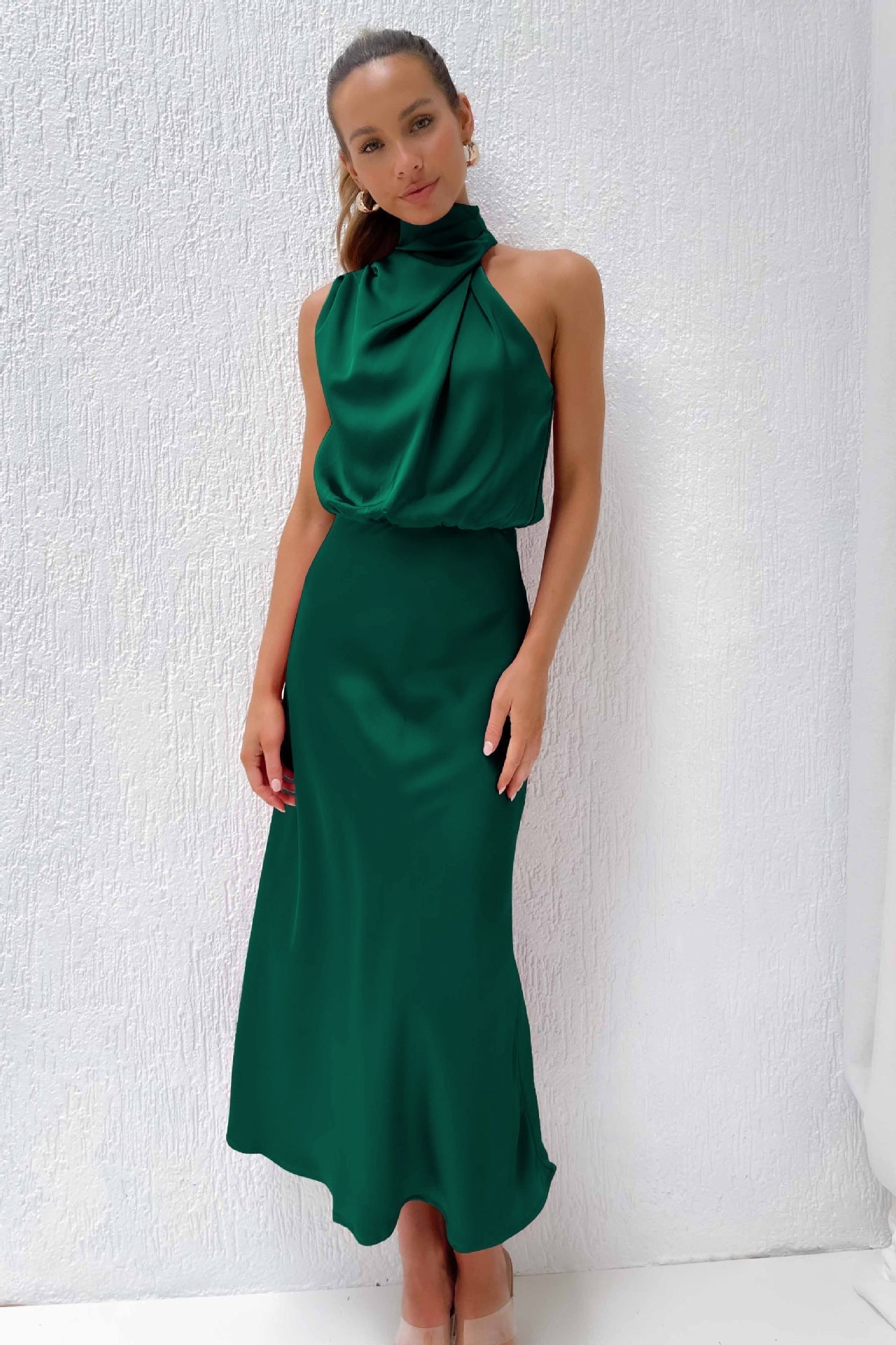 Tyra™ | Robe de soirée élégante à col halter