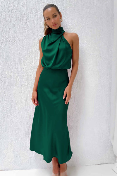 Tyra™ | Robe de soirée élégante à col halter