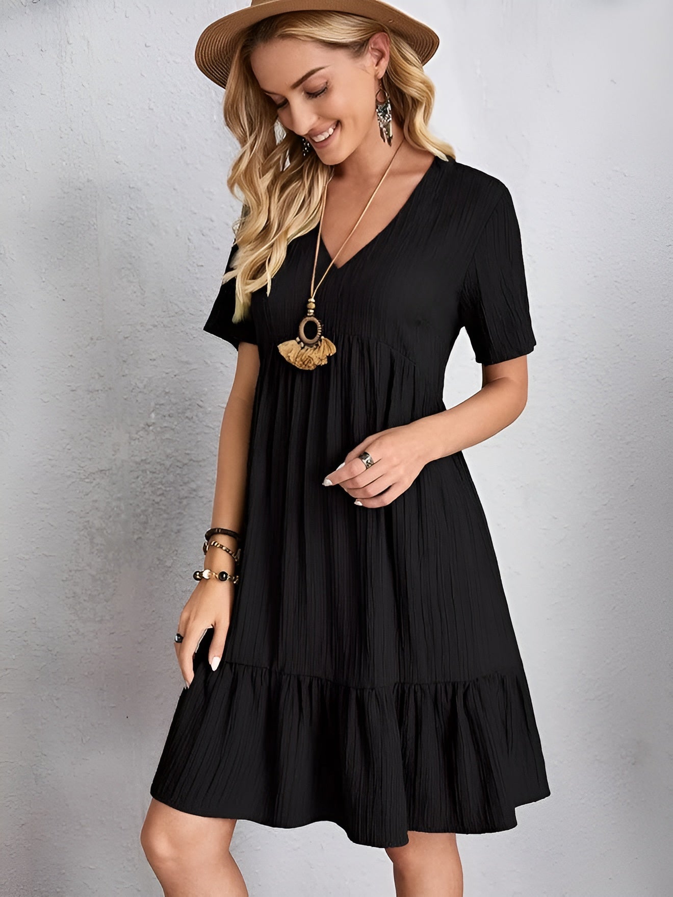 Olivia™ | Robe bohème évasée