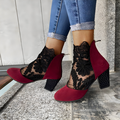 Amélie | Bottines Dentelle Confort