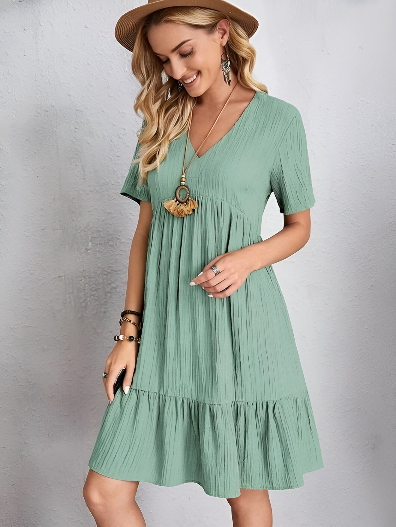 Olivia™ | Robe bohème évasée