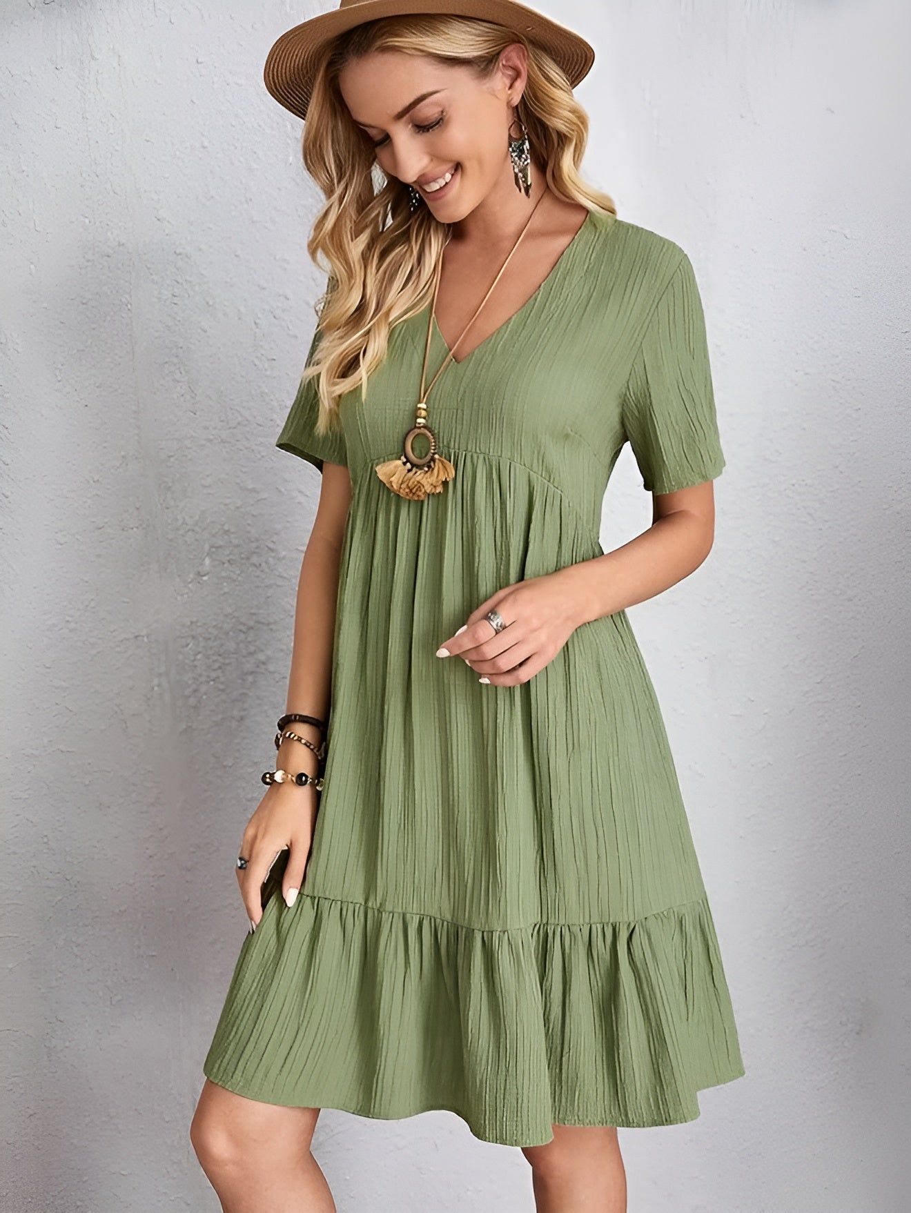 Olivia™ | Robe bohème évasée
