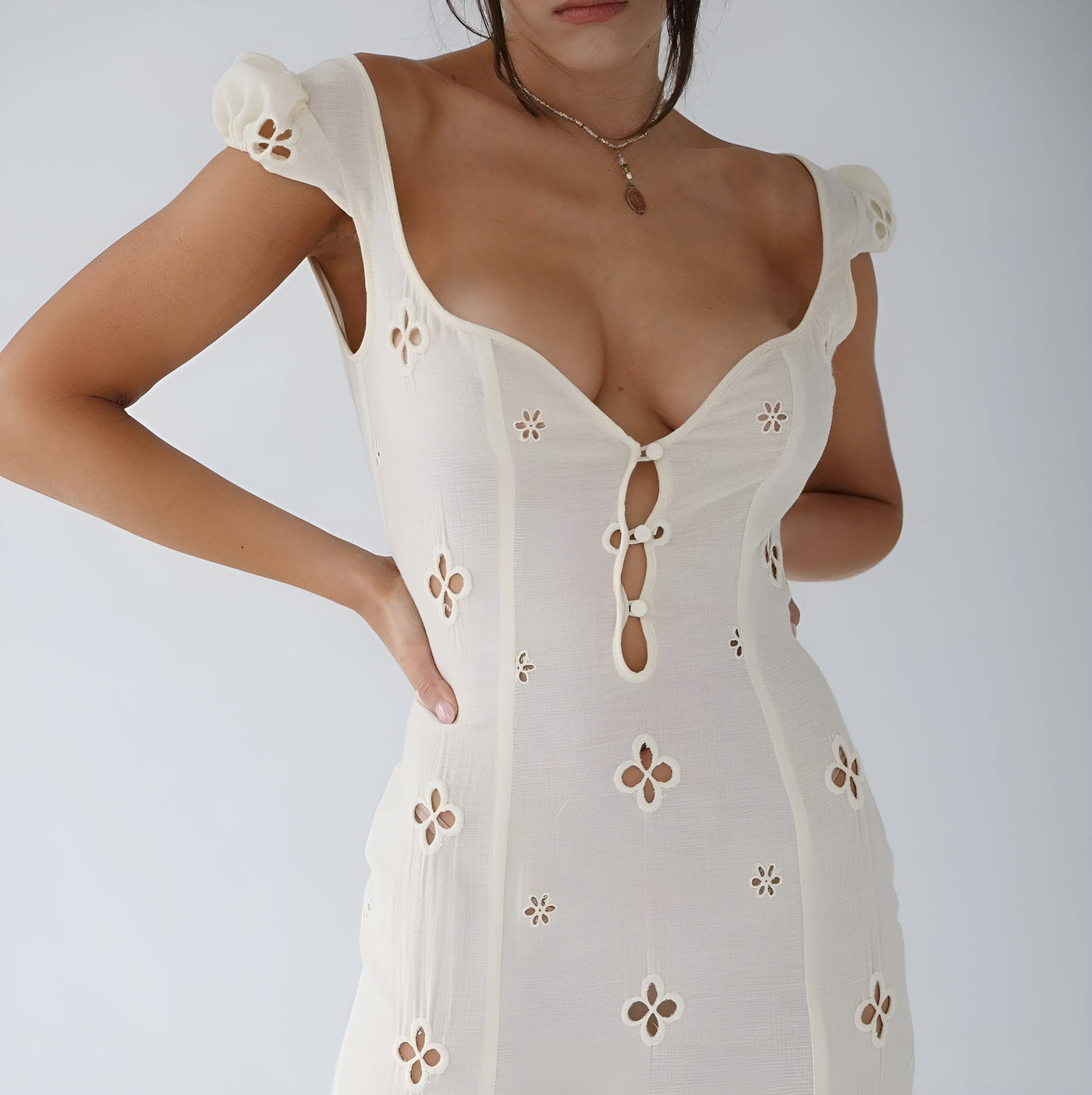 Noomi™ | Robe midi vintage
