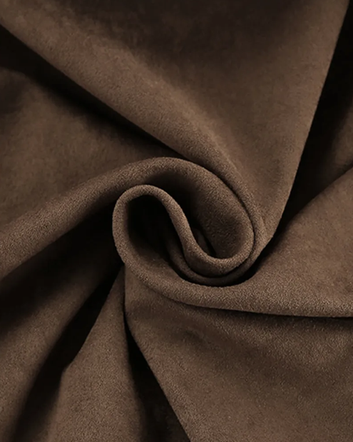 Claire™ | Manteau vintage en suédine à lacets