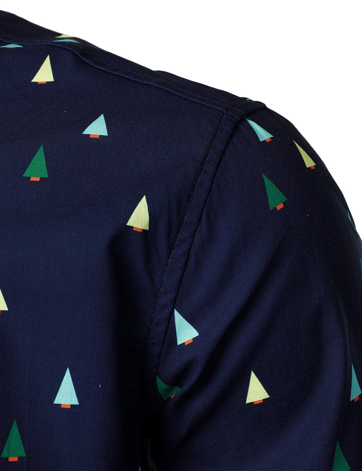 Chemise de Noël à manches longues en coton