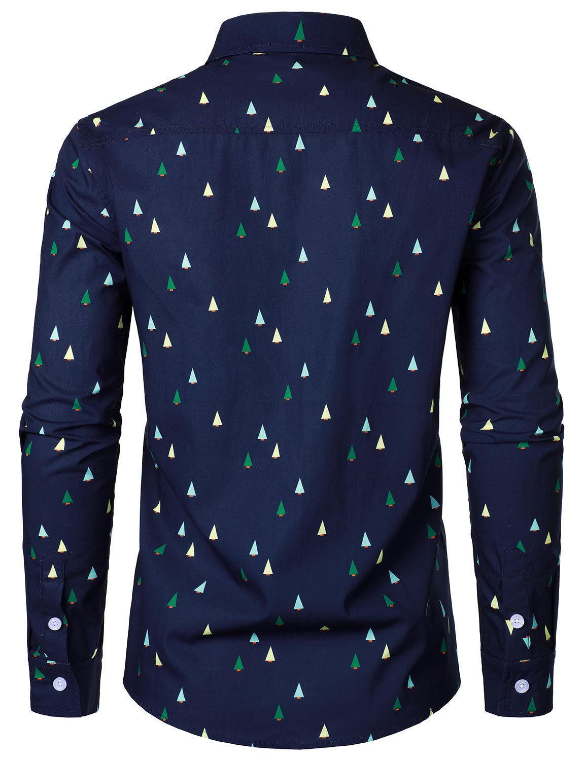 Chemise de Noël à manches longues en coton