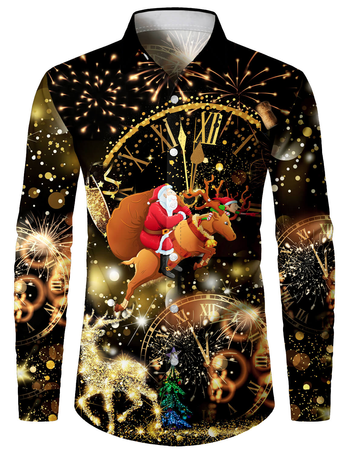 Chemise à manches longues – Spéciale Noël & Nouvel An