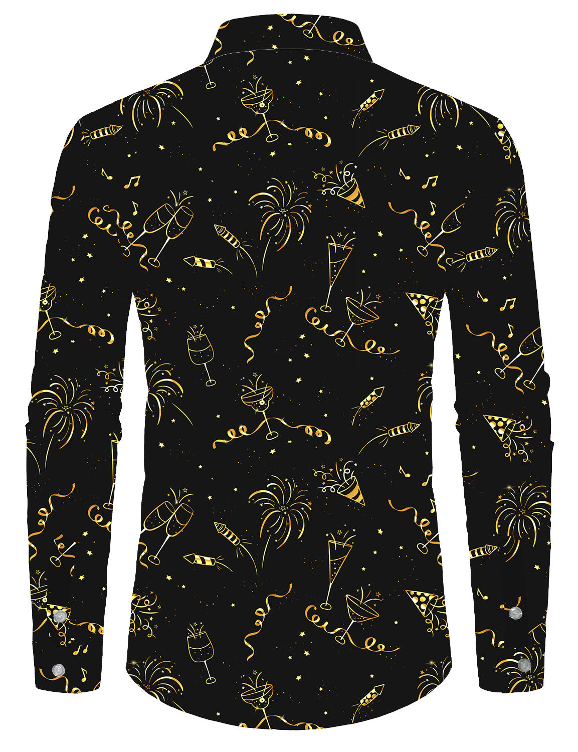 Chemise à manches longues – Imprimé feux d’artifice