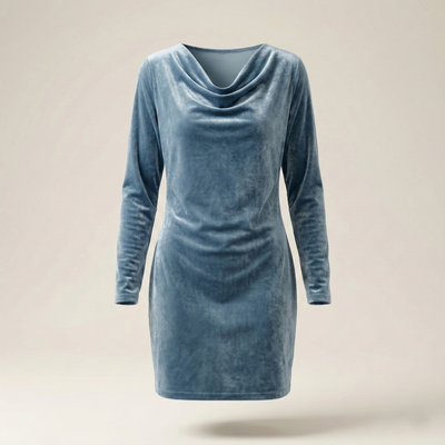 Alix | Robe en Velours Élégant