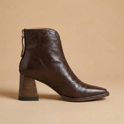 Capucine | Bottines Élégantes à Talon Moyen