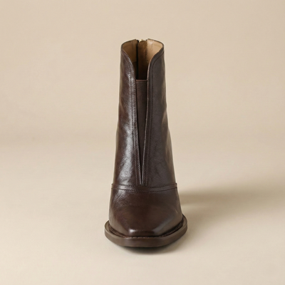 Capucine | Bottines Élégantes à Talon Moyen