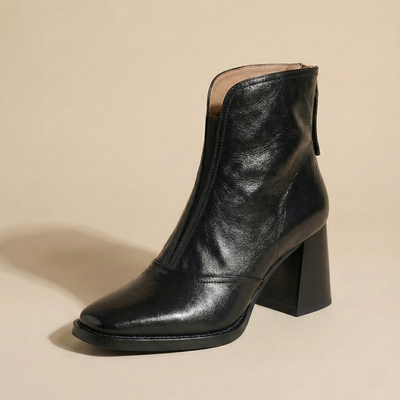 Capucine | Bottines Élégantes à Talon Moyen