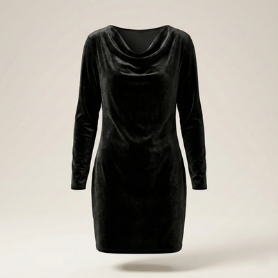 Alix | Robe en Velours Élégant