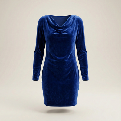 Alix | Robe en Velours Élégant