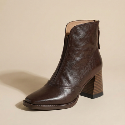 Capucine | Bottines Élégantes à Talon Moyen