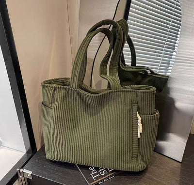 Juni™ | Sac en velours côtelé