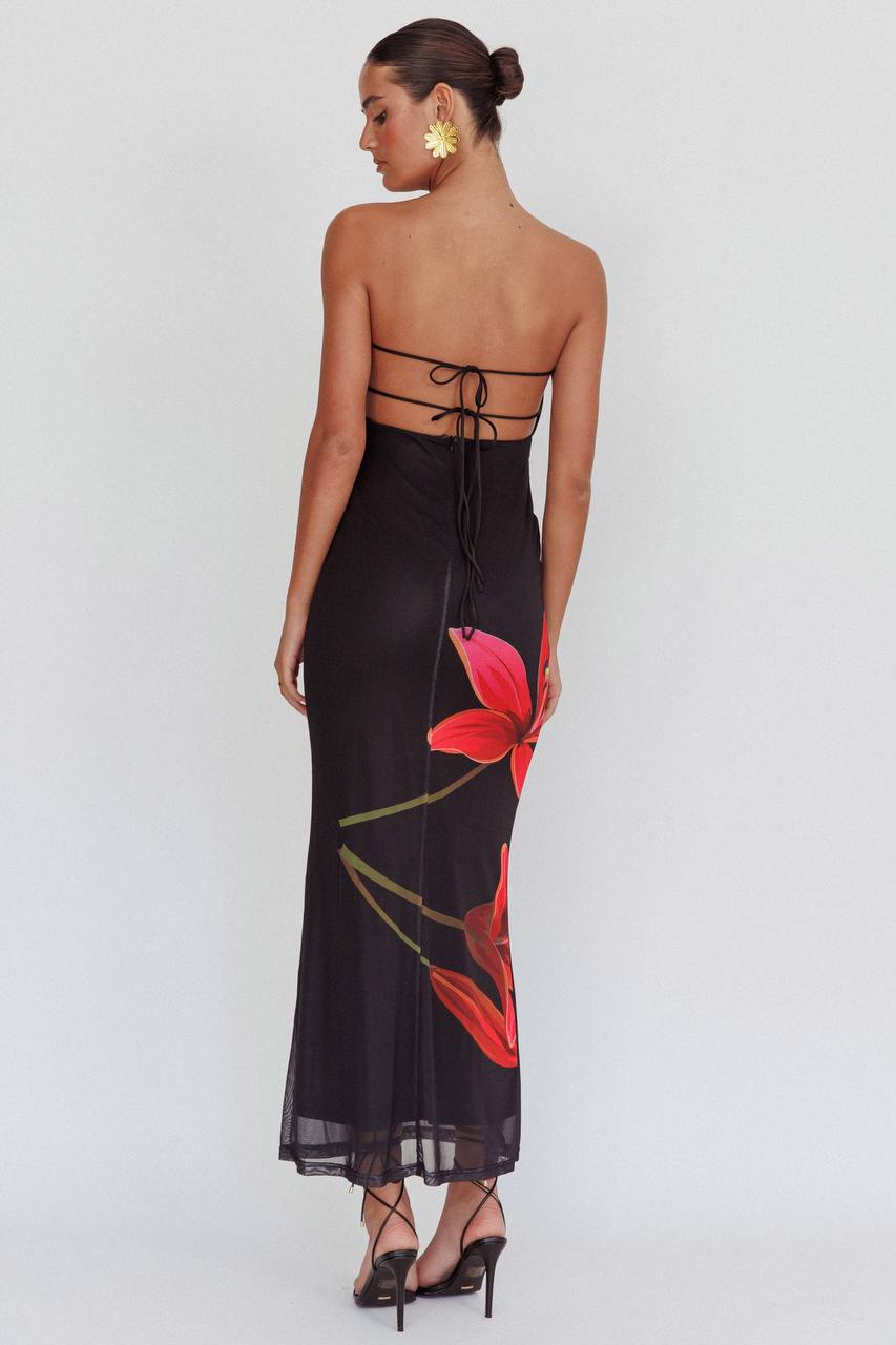 Svala™ | Robe fleurie sans bretelles