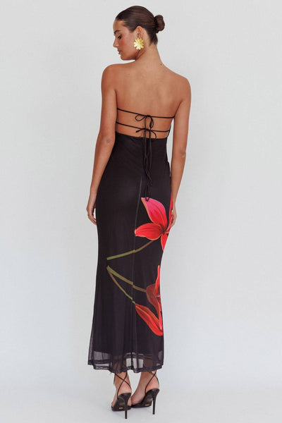 Svala™ | Robe fleurie sans bretelles