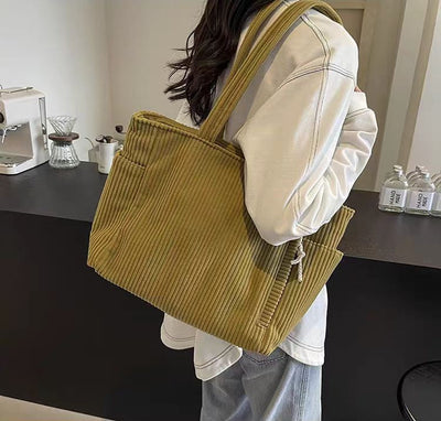 Juni™ | Sac en velours côtelé