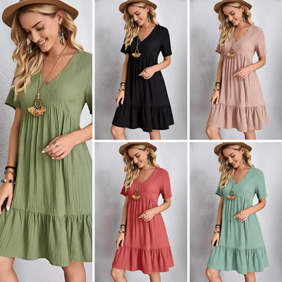 Olivia™ | Robe bohème évasée