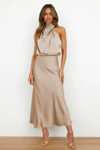 Tyra™ | Robe de soirée élégante à col halter