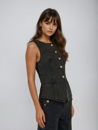 Felicia™ | Ensemble en denim élégant