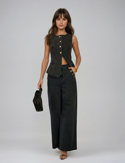 Felicia™ | Ensemble en denim élégant