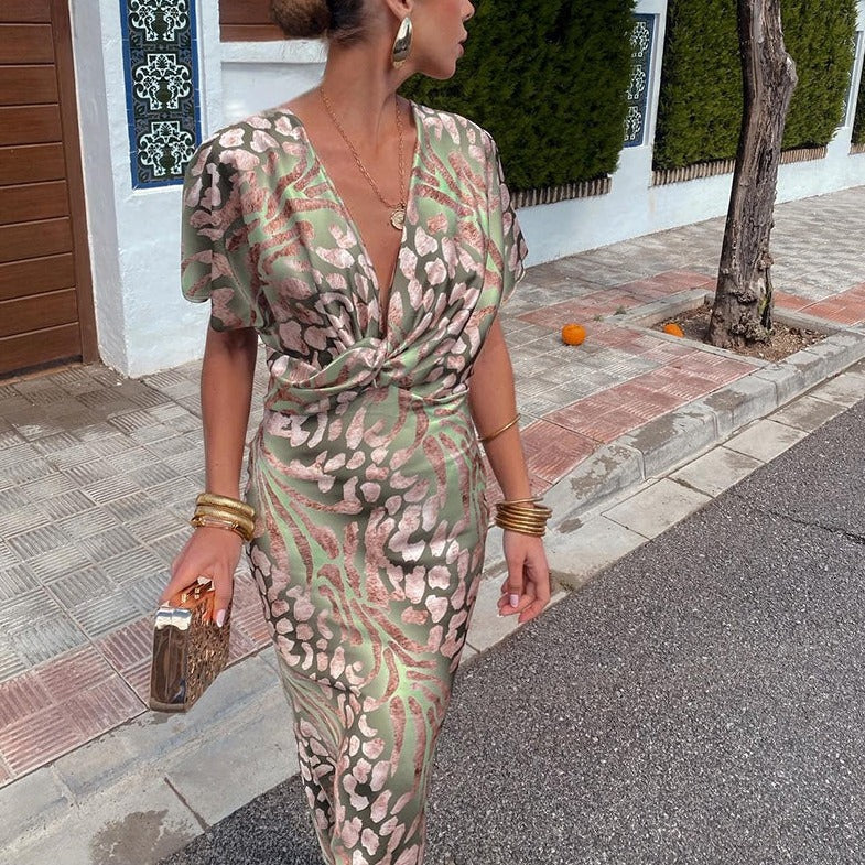 Kajsa™ | Robe longue luxueuse au toucher soyeux