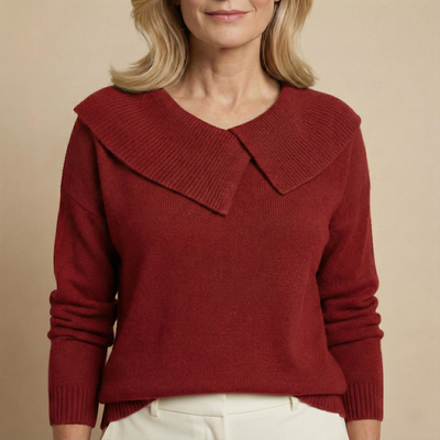 Odette | Pull Chaud à Col Souple