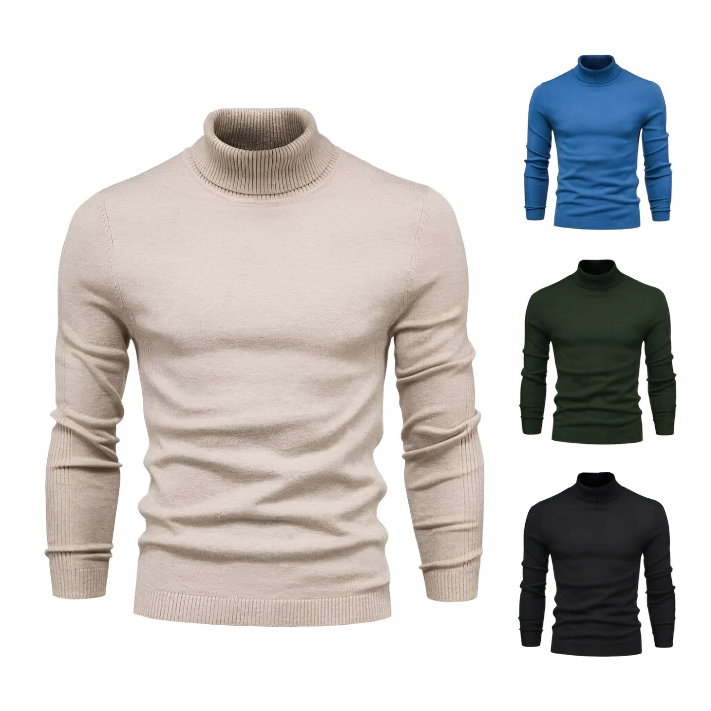 Lars™ | Pull col roulé confortable