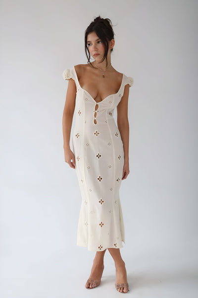 Noomi™ | Robe midi vintage