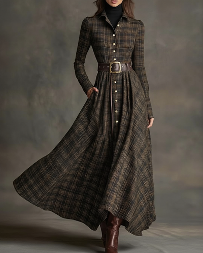 Bérénice | Robe Maxi d’Inspiration Vintage