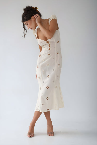 Noomi™ | Robe midi vintage