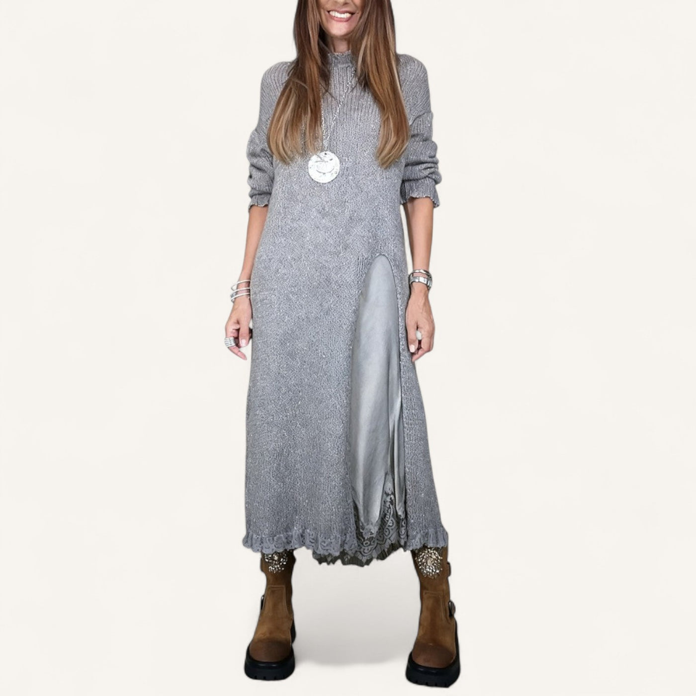 Hélène | Ensemble Maille & Robe