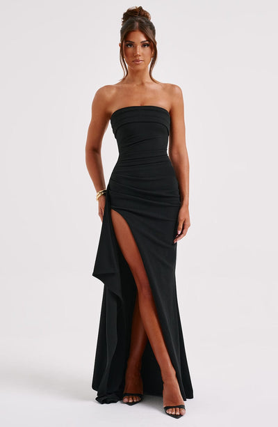 Vendela™ | Robe longue sans bretelles