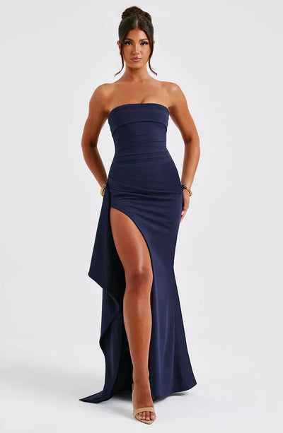 Vendela™ | Robe longue sans bretelles